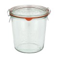 Słoik Weck Mold z pokrywką, uszczelką i 2 zapinkami 580 ml, 6 szt-1 43309