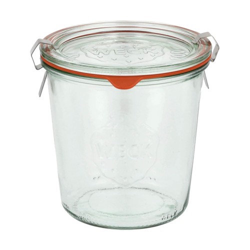 Słoik Weck Mold z pokrywką, uszczelką i 2 zapinkami 580 ml, 6 szt-1 43309