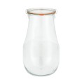 Słoik Weck Tulip z pokrywką, uszczelką i 2 zapinkami 2700 ml 4 szt-1 43311