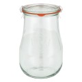 Słoik Weck Tulip z pokrywką, uszczelką i 2 zapinkami 1750 ml 4 szt-1 43312