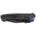 Nóż składany Heretic Wraith-M V3 Black/Blue Titanium / Carbon Fiber, Battleworn DLC Magnacut by Tony Marfione Jr. (H001-6A-BLUTI)-2 43338
