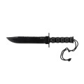 Nóż taktyczny rambo zestaw survivalowy 35,5 cm + rzutka-1 43343