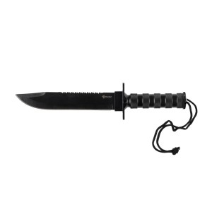Nóż taktyczny rambo zestaw survivalowy 35,5 cm + rzutka