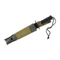 Nóż taktyczny rambo zestaw survivalowy 35,5 cm + rzutka-4 43343