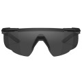 Okulary Wiley X Saber Advanced 302 grey, czarne oprawki-1 43420