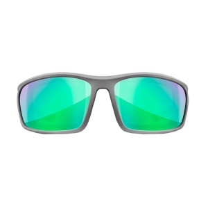Okulary Wiley X Grid Captivate CCGRD07 green mirror, popielate oprawki