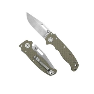 Nóż składany Demko AD20.5 Clip Point Coyote Tan G10 Stonewashed 3V by Andrew Demko (205-3V-CPCT)