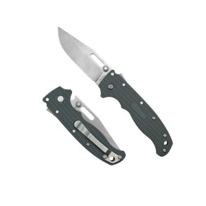 Nóż składany Demko AD20.5 Clip Point Grey Grivory Stonewashed AUS10A by Andrew Demko (205-10A-CPGRY)