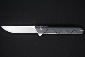 Nóż składany Extrema Ratio Ferrum E Black Aluminium Satin N690 (04.1000.0366/SAT/BLK)