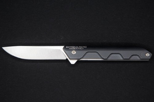 Nóż składany Extrema Ratio Ferrum E Black Aluminium, Satin N690 (04.1000.0366/SAT/BLK)-1 43449