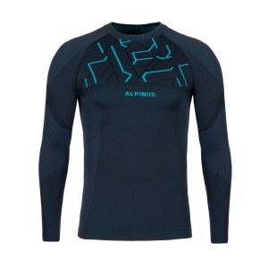 Bluza męska Alpinus termoaktywna Gausdal granatowa