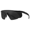 Okulary Wiley X Saber Advanced 306 smoke / light rust, czarne oprawki-1 43475
