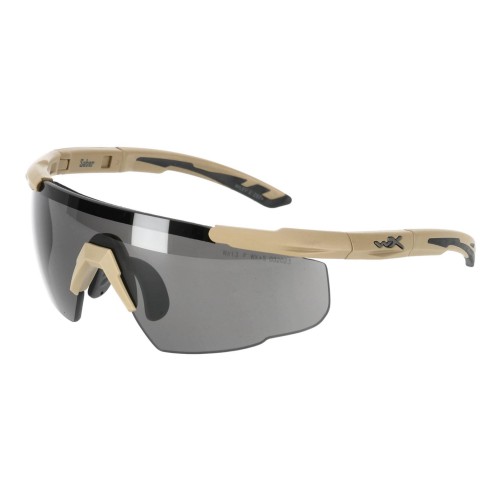 Okulary Wiley X Saber Advanced 308T smoke / clear / rust, jasnobrązowe oprawki-1 43491
