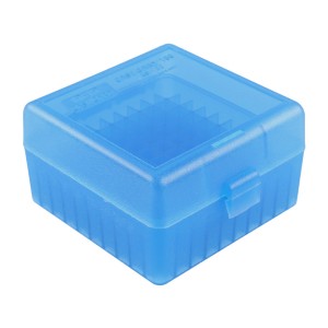 Pudełko na amunicję kulową MTM RS-100-24 223rem 100szt. Niebieskie