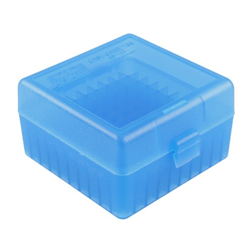 Pudełko na amunicję kulową MTM RS-100-24 223rem 100szt. Niebieskie-1 43597