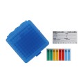 Pudełko na amunicję kulową MTM RS-100-24 223rem 100szt. Niebieskie-5 43597
