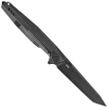Nóż składany RikeKnife Framelock Black Titanium, Black Stonewashed M390 (RK1707T-BS)-2 43699