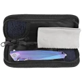Nóż składany RikeKnife Framelock Blue Titanium, Bead Blast / Satin M390 (RK1707T-B)-2 43700