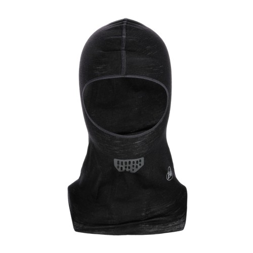 Kominiarka BUFF balaclava merino wool solid czarna-1 43783