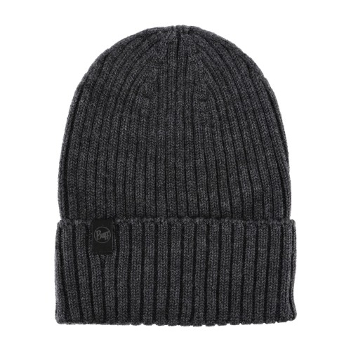Czapka zimowa BUFF Merino Wool Hat Norval grafitowa-1 43797