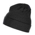 Czapka unisex BUFF Merino Heavyweight Solid czarna-2 43818