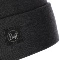 Czapka unisex BUFF Merino Heavyweight Solid czarna-3 43818