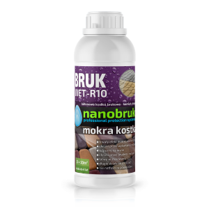 NANOBRUK WET R-10 Impregnat hydrofobowy "mokry kamień"