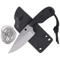 Nóż Spyderco Subway Bowie FRN Black, LC200N Plain (FB48PBK)-2 43942