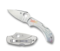 Nóż składany Spyderco Dragonfly Tattoo Stainless, Satin Plain VG-10  by Sal Glesser (C28PT)-1 43946