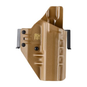 Kabura RH Holsters OWB Frogy do Shadow 2, prawa, 1/2 sweatguard, speedloops 40 mm, coyote
