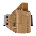 Kabura RH Holsters OWB Frogy do HS / H11, prawa, 1/2 sweatguard, speedloops 40 mm, coyote-1 43957
