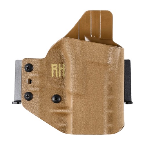 Kabura RH Holsters OWB Frogy do HS / H11, prawa, 1/2 sweatguard, speedloops 40 mm, coyote-1 43957