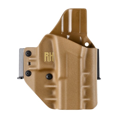 Kabura RH Holsters OWB Frogy do Glock 17/ 19 / 26 / 45, prawa, 1/2 sweatguard, speedloops 40 mm, coyote-1 43958