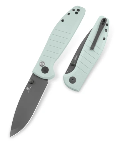 Nóż składany Bestechman Goodboy Ice Cream Blue G10, Grey DLC D2 by Keanu Alfaro (BMK04D)-1 43977