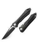 Nóż składany Bestech Supersonic Black Titanium Black Stonewashed / Satin CPM S35VN (BT1908A)