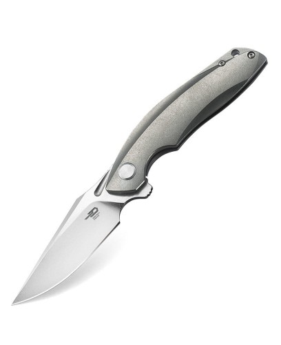 Nóż składany Bestech Ghost Grey Titanium, Stonewashed / Satin CPM S35VN (BT1905A)-1 43984