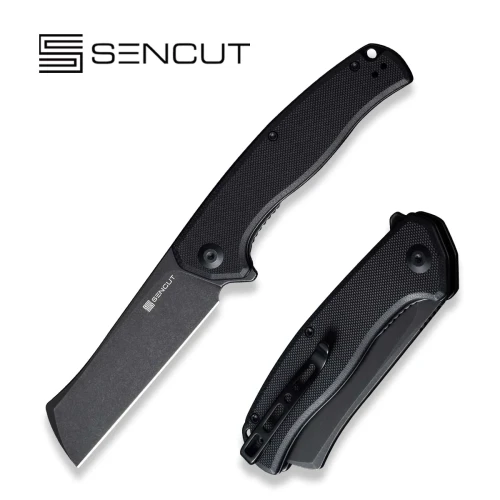 Nóż składany Sencut Traxler Black G10, Black Stonewashed 9Cr18MoV (S20057C-1)-1 44055