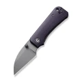 Nóż składany Civivi Baby Banter Wharncliffe Purple Canvas Micarta, Grey Stonewashed Nitro-V by Ben Petersen (C19068SC-2)-3 44059