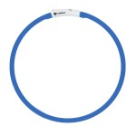 Obroża led dla psa Flamingo Nera zielona 16 mm