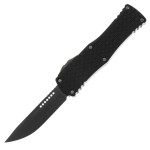 Nóż automatyczny OTF Microtech Hera S/E Frag Signature Black Aluminium Shadow Black DLC by Tony Marfione