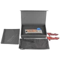 Nóż składany Reate Mini EXO Gravity OTF Tanto Titanium/Burlap Micarta, Stonewashed CPM-3V (Mini EXO TE.BM)-8 44230