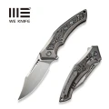 Nóż składany WE Knife Orpheus LE No 036/155 Gray Titanium / Aluminium Foil CF, Hand Rubbed Satin CPM 20CV (WE23009-2)-1 44246