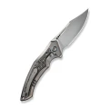 Nóż składany WE Knife Orpheus LE No 036/155 Gray Titanium / Aluminium Foil CF, Hand Rubbed Satin CPM 20CV (WE23009-2)-2 44246
