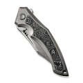 Nóż składany WE Knife Orpheus LE No 036/155 Gray Titanium / Aluminium Foil CF, Hand Rubbed Satin CPM 20CV (WE23009-2)-6 44246