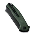 Nóż składany Sencut Traxler Green Canvas Micarta, Black Stonewashed 9Cr18MoV (S20057C-4)-6 44254