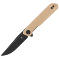 Nóż Bestechman Mini Dundee Khaki G10, Black DLC D2 by Ostap Hel (BMK03I)-1 44262