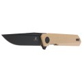 Nóż Bestechman Mini Dundee Khaki G10, Black DLC D2 by Ostap Hel (BMK03I)-2 44262
