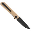 Nóż Bestechman Mini Dundee Khaki G10, Black DLC D2 by Ostap Hel (BMK03I)-3 44262