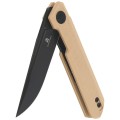Nóż Bestechman Mini Dundee Khaki G10, Black DLC D2 by Ostap Hel (BMK03I)-6 44262