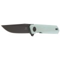 Nóż Bestechman Mini Dundee Ice Cream Blue G10, Grey DLC D2 by Ostap Hel (BMK03G)-1 44264